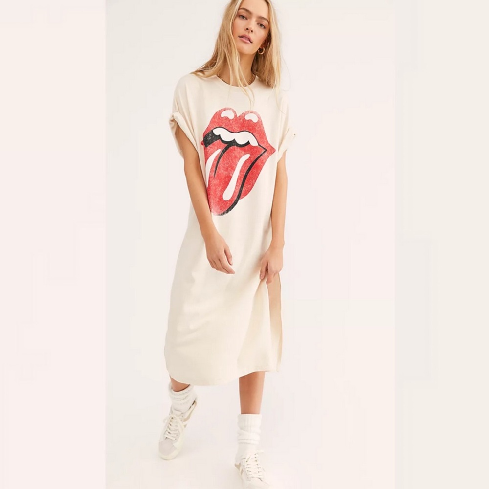 Daydreamer Rolling Stones’89 T-Shirt Dress Large